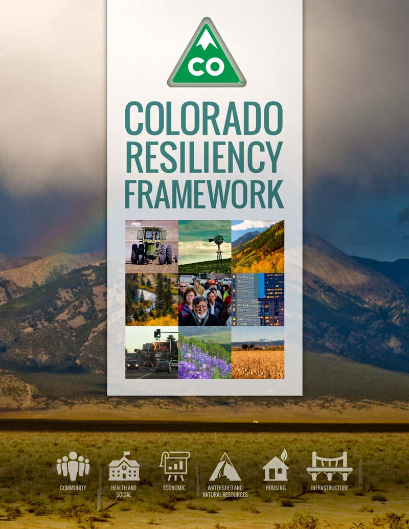 Colorado Resiliency Framework document cover