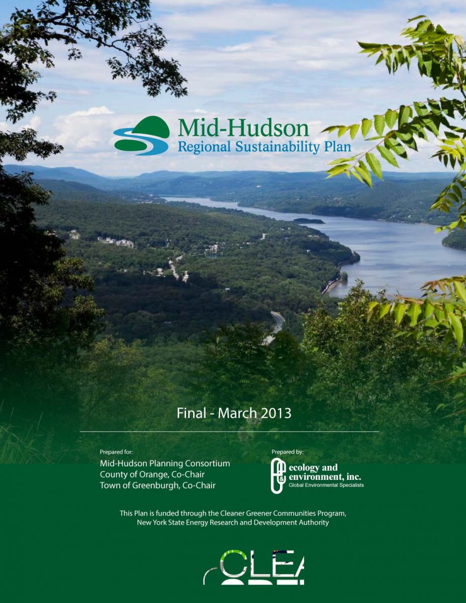 Mid-Hudson Regional Sustainability Plan 2013